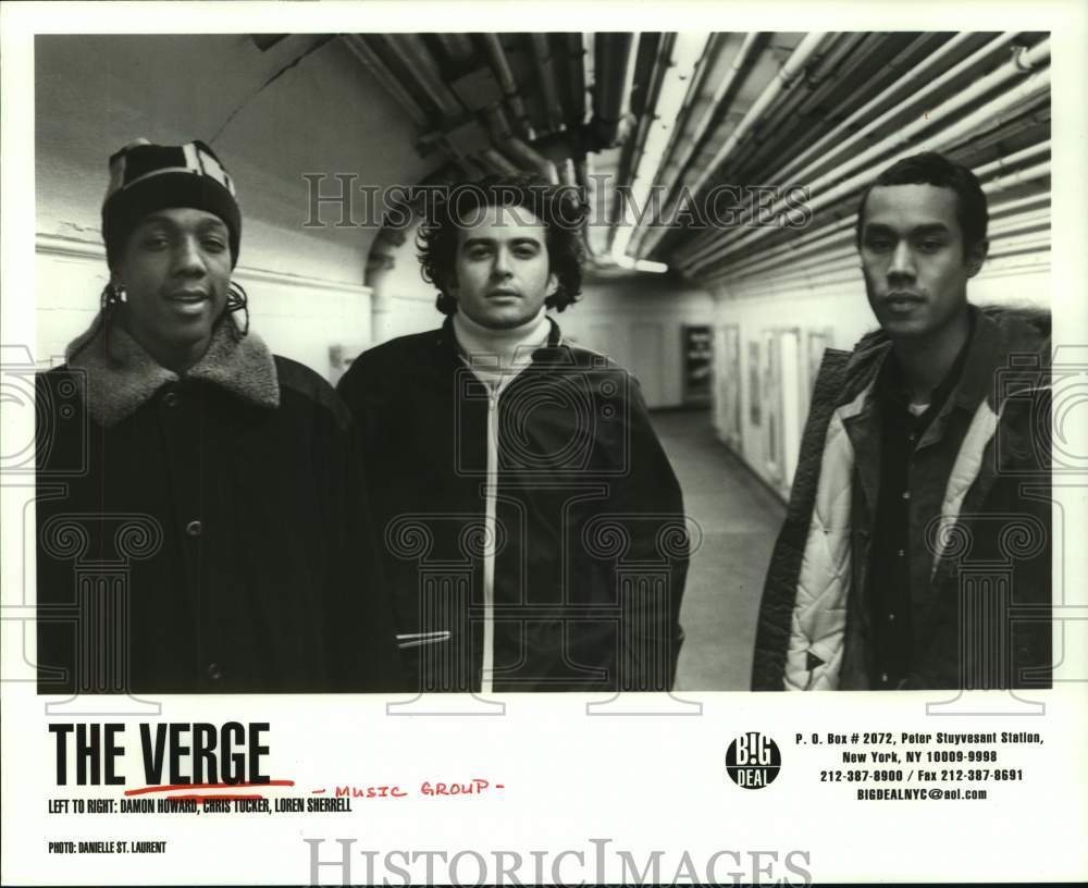 1997 Press Photo The Verge: Damon Howard, Chris Tucker, Loren Sherrell- Historic Images