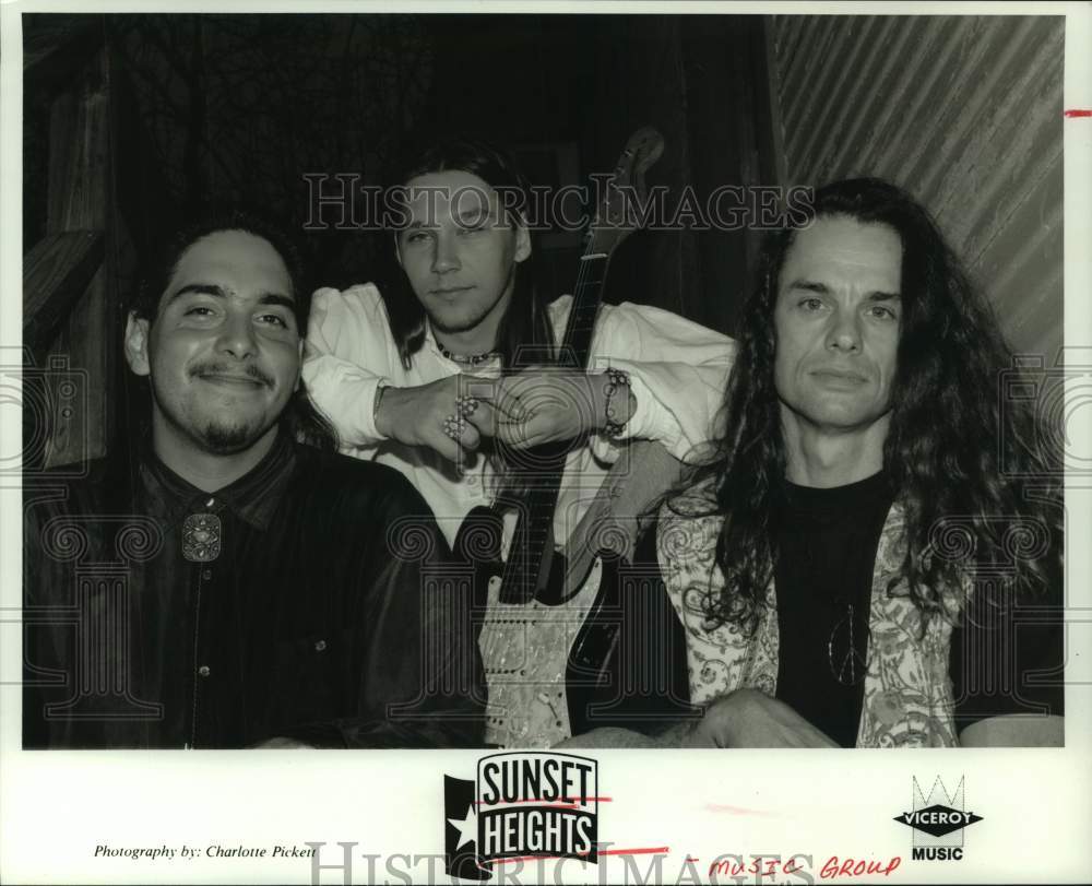 1992 Press Photo Music group Sunset Heights. - hcp09819- Historic Images