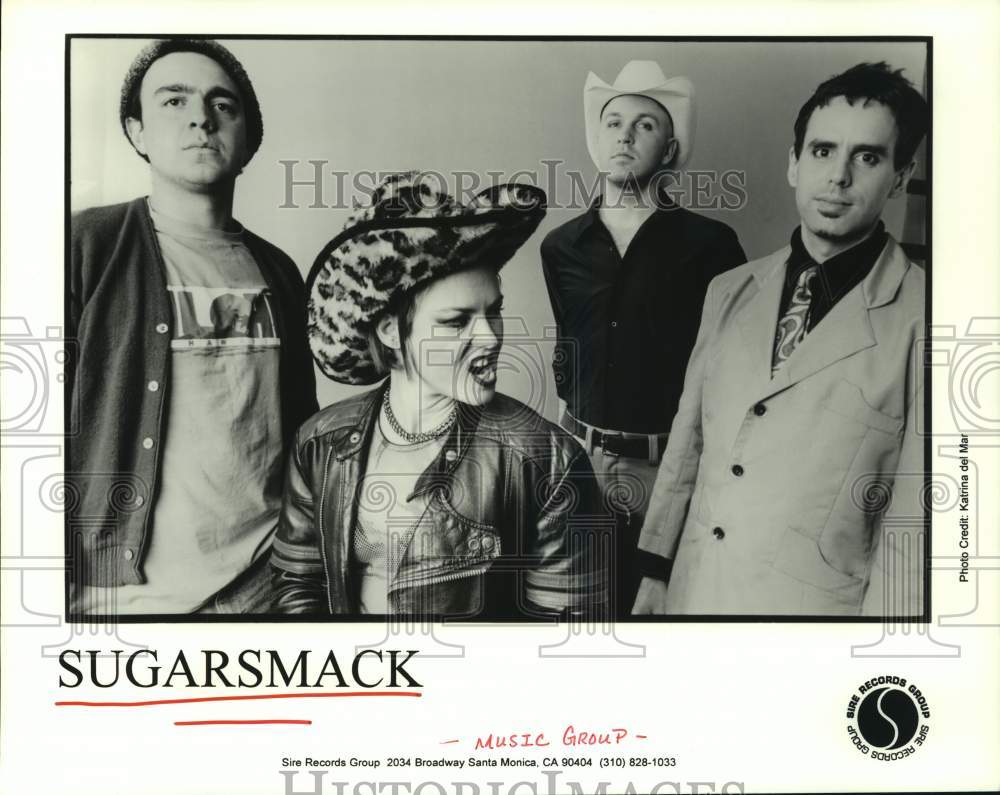 1998 Press Photo Music Group, Sugarsmack - hcp09855- Historic Images