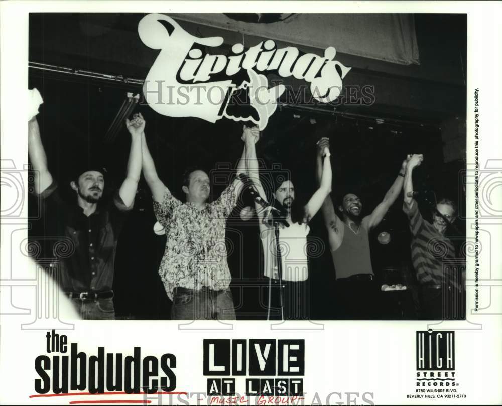 1997 Press Photo Music group The Subdudes. - hcp09881- Historic Images