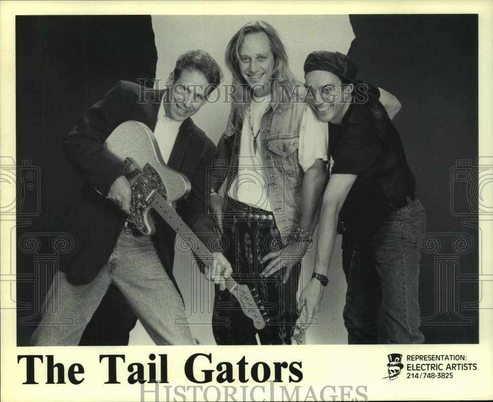 1991 Press Photo Music Group &quot;The Tail Gators&quot; - hcp09889- Historic Images