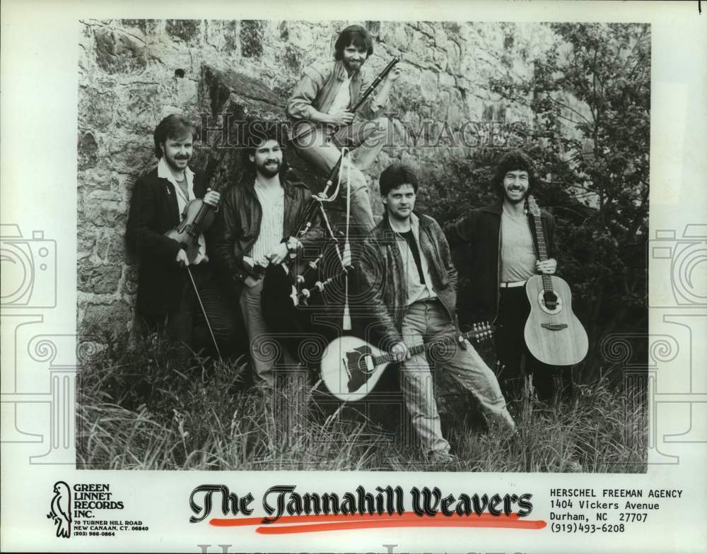 1987 Press Photo Music Group &quot;The Tannahill Weavers&quot; - hcp09893- Historic Images