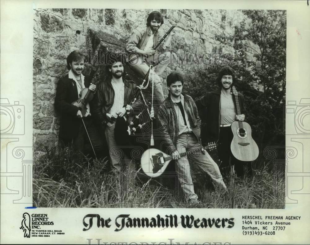 1987 Press Photo Music Group &quot;The Tannahill Weavers&quot; - hcp09895- Historic Images