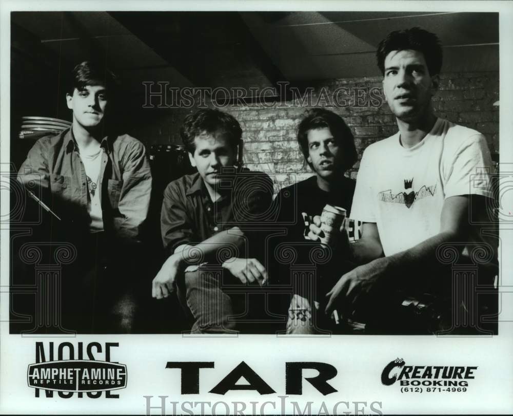 1990 Press Photo Music Group &quot;Tar&quot; - hcp09897- Historic Images