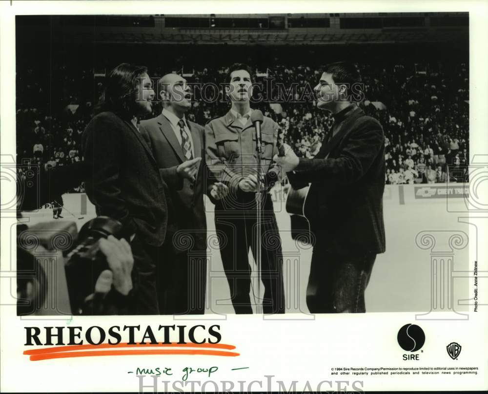 1994 Press Photo Music Group &quot;Rheostatics&quot; - hcp09899- Historic Images