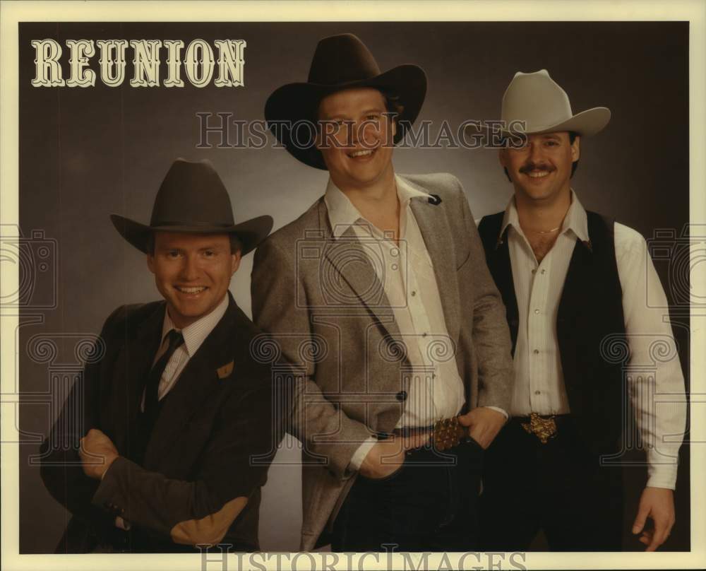 1987 Press Photo The country band Reunion - hcp09902- Historic Images