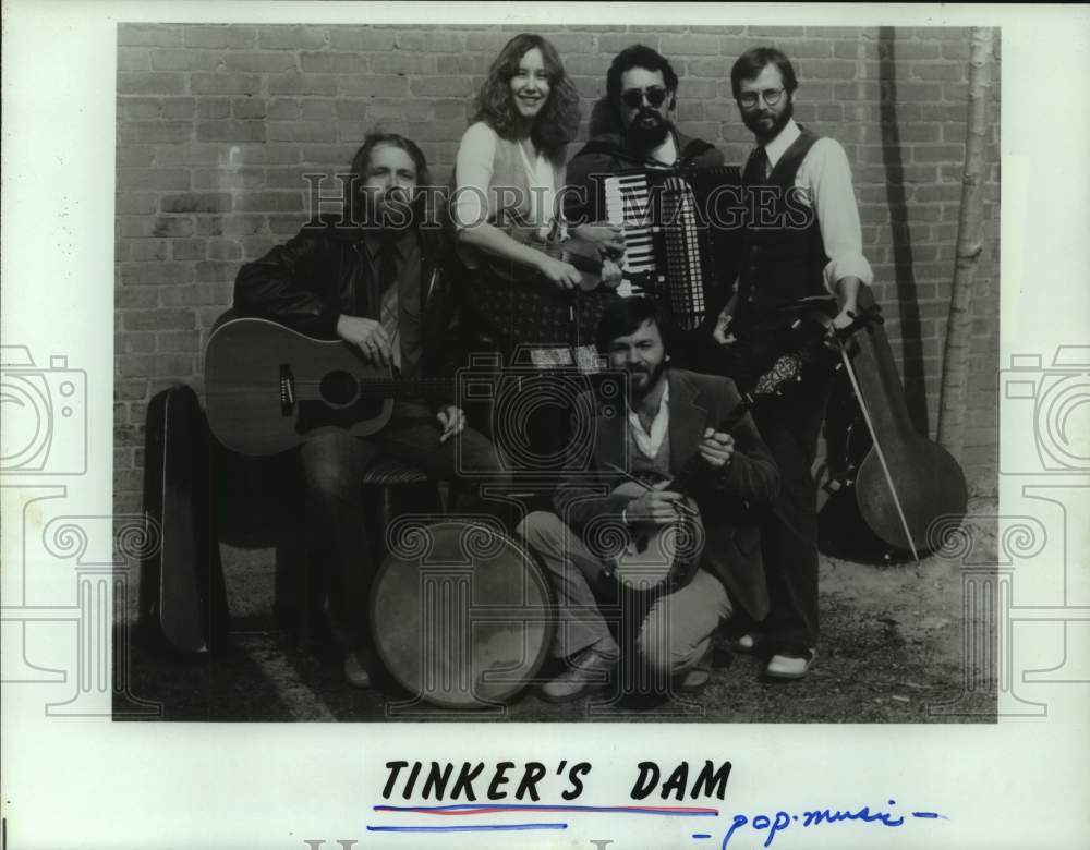 1985 Press Photo Pop music group Tinker&#39;s Dam - hcp09923- Historic Images