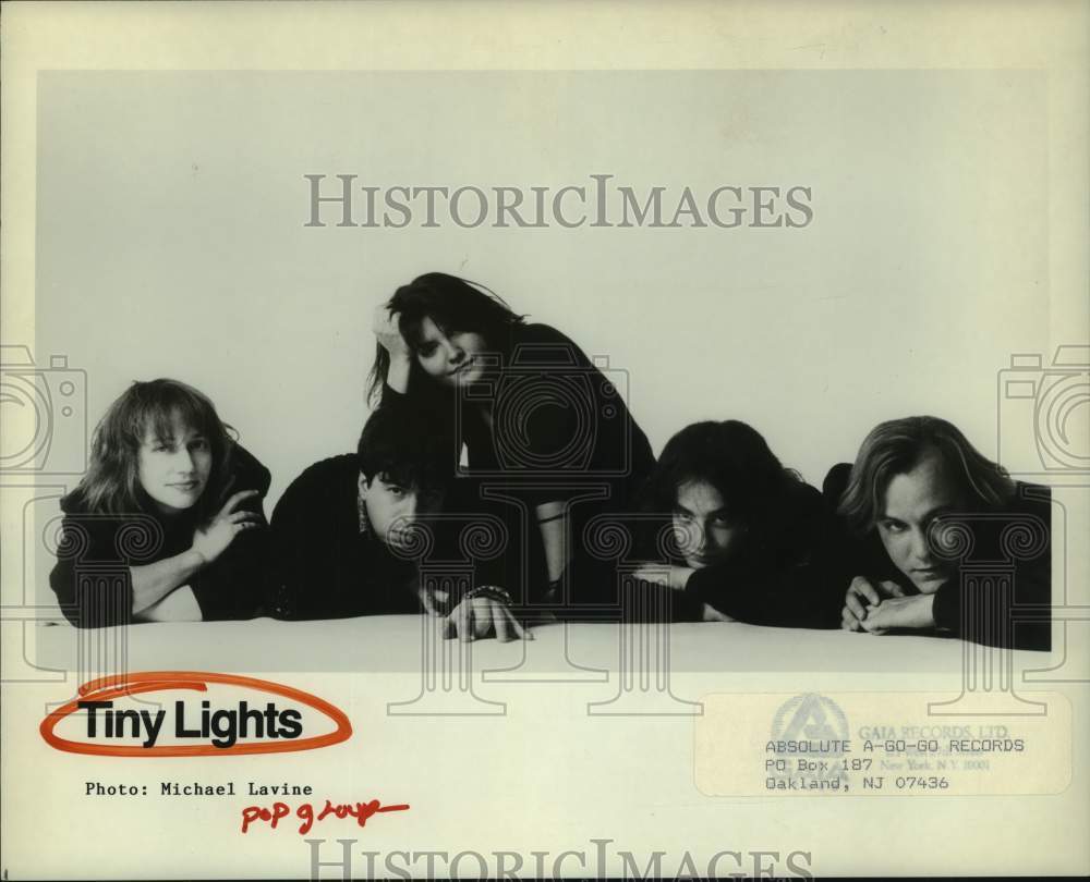 1990 Press Photo Music group Tiny Lights - hcp09924- Historic Images