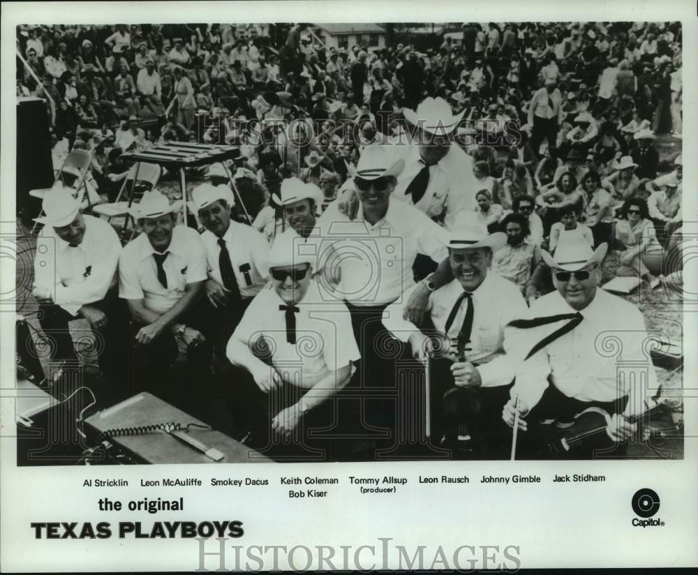 1981 Press Photo Music group The Original Texas Playboys - hcp09925- Historic Images