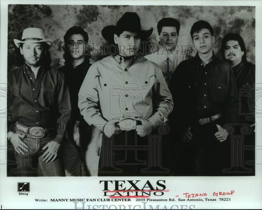 1995 Press Photo Members of the Tejano musical group "Texas Latino" - hcp09933- Historic Images