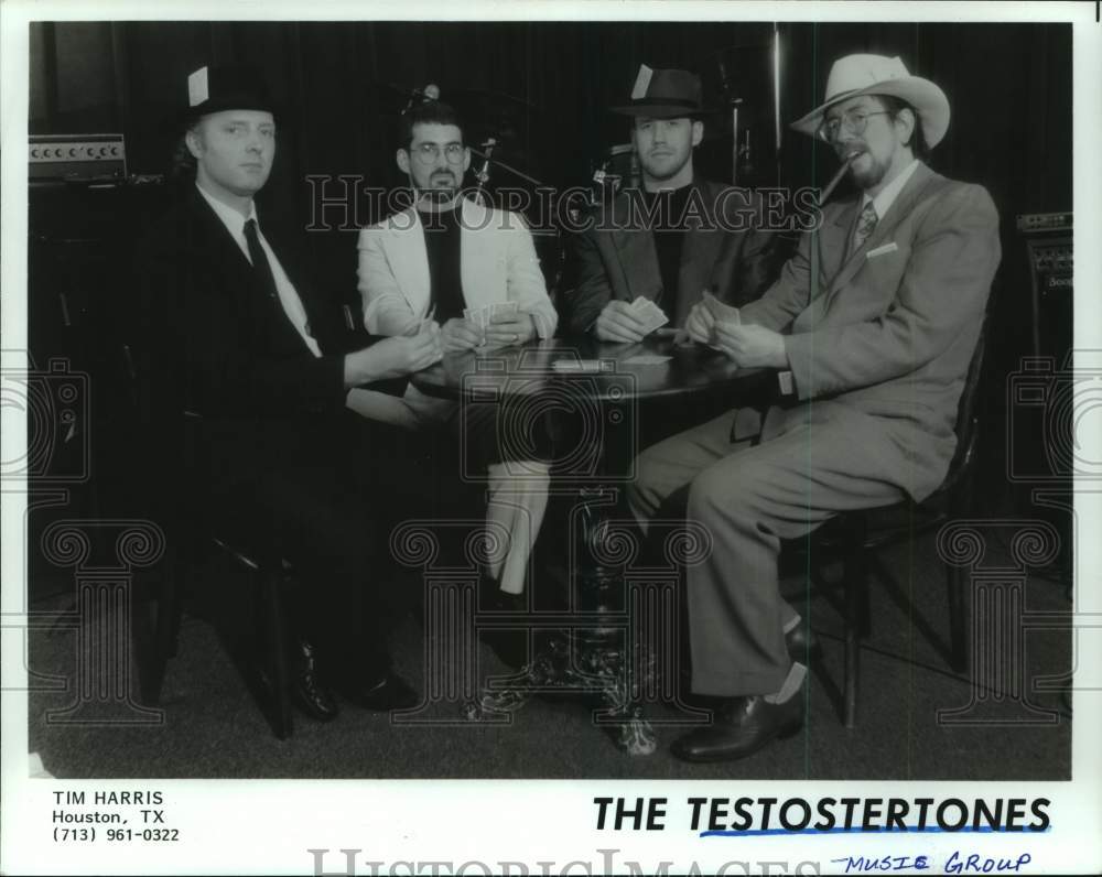 1992 Press Photo Members of the musical group &quot;The Testostertones&quot; - hcp09945- Historic Images