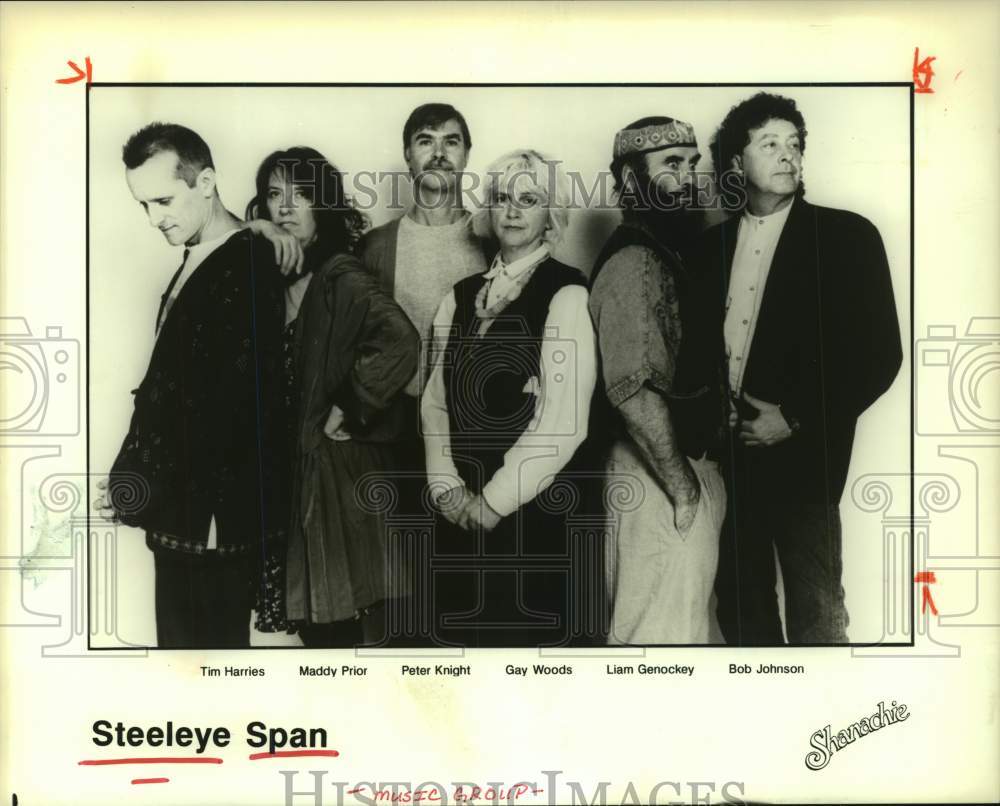 1997 Press Photo Music Group &quot;Steeleye Span&quot; - hcp09991- Historic Images