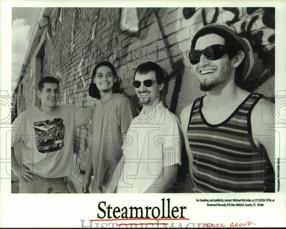 1997 Press Photo Music Group &quot;Steamroller&quot; - hcp10004- Historic Images