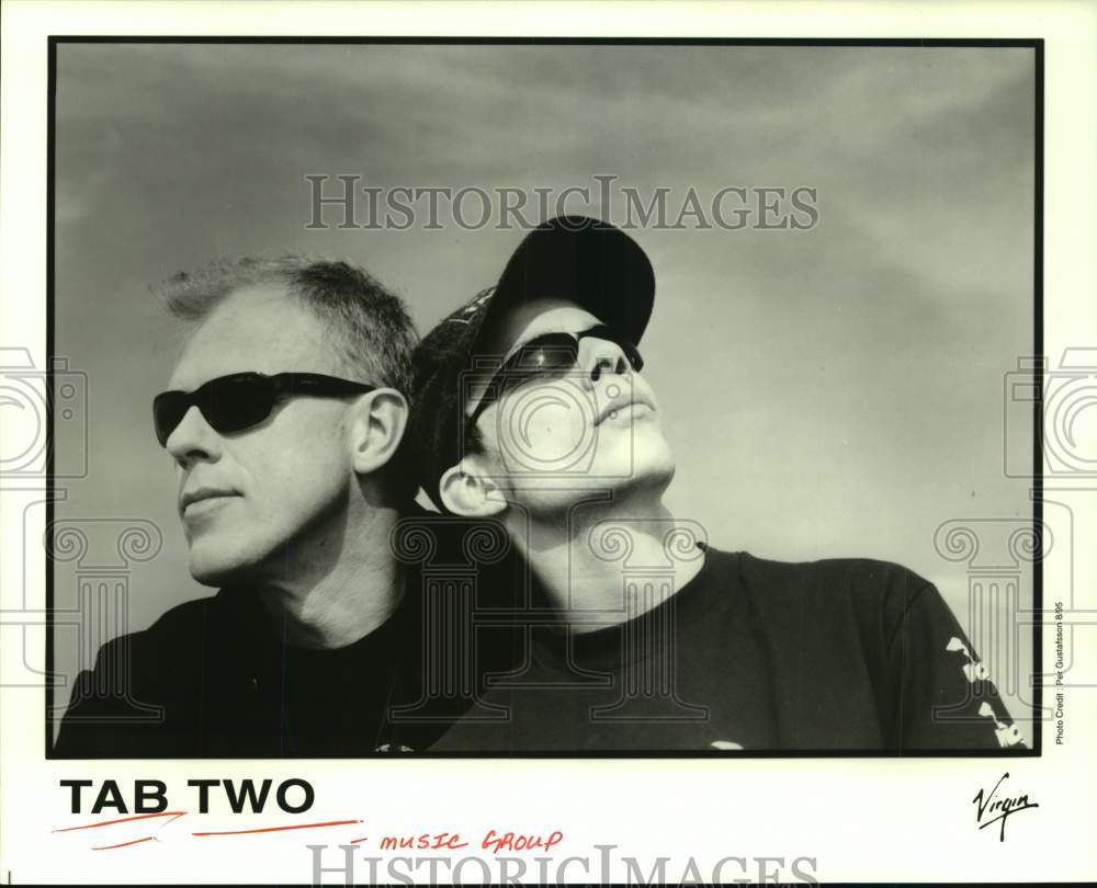 1995 Press Photo Music Group &quot;Tab Two&quot; - hcp10006- Historic Images