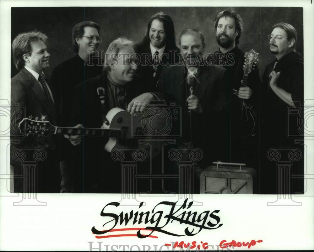 1999 Press Photo Music Group &quot;Swing Kings&quot; - hcp10015- Historic Images