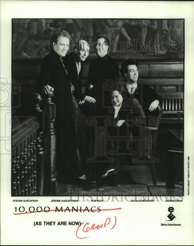 1989 Press Photo Music group 10,000 Maniacs - hcp10111- Historic Images