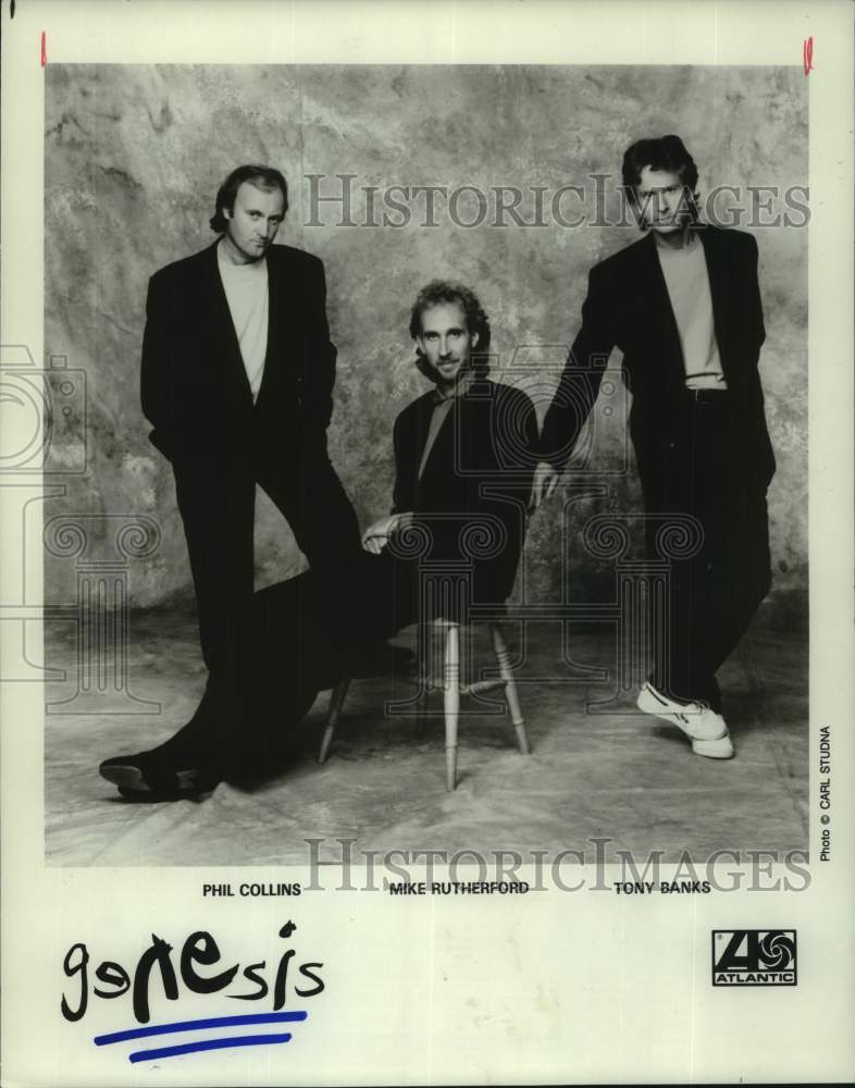 1992 Press Photo Rock group Genesis - hcp10153- Historic Images