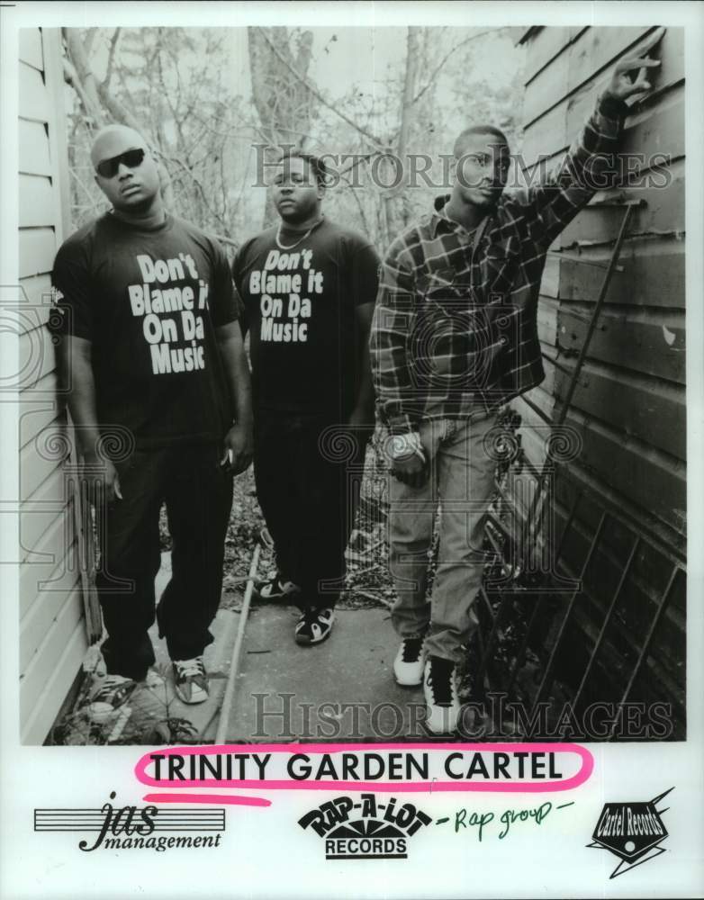 1994 Press Photo Rap Group &quot;Trinity Garden Cartel&quot; - hcp10210- Historic Images