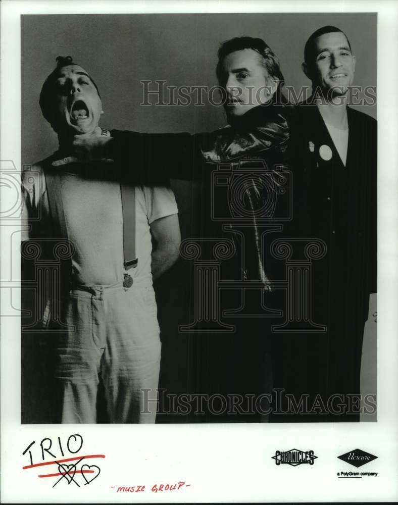 1997 Press Photo Music Group &quot;Trio&quot; - hcp10215- Historic Images