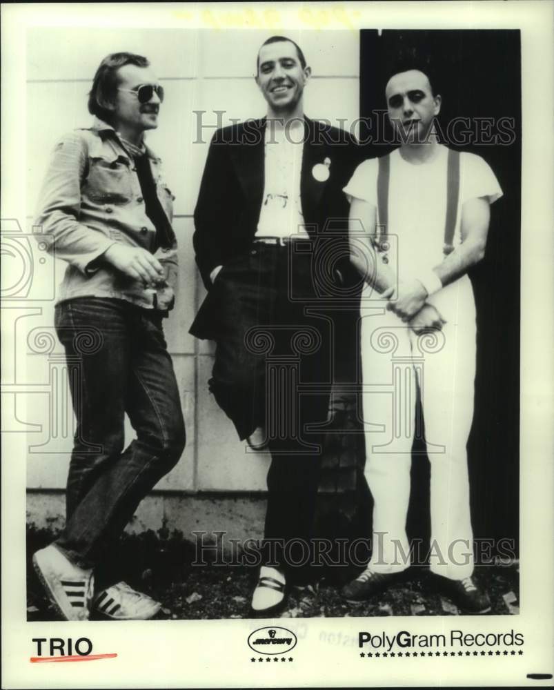 1983 Press Photo Pop Group &quot;Trio&quot; - hcp10216- Historic Images