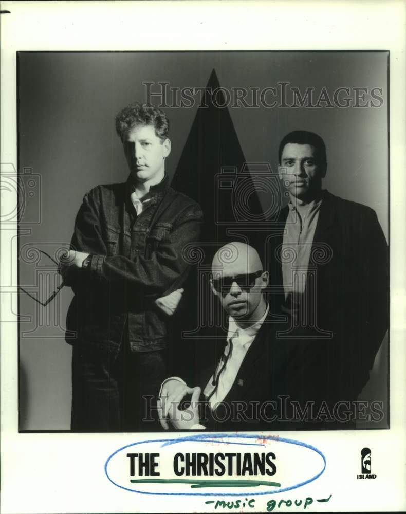 1988 Press Photo Music Group &quot;The Christians&quot; - hcp10282- Historic Images