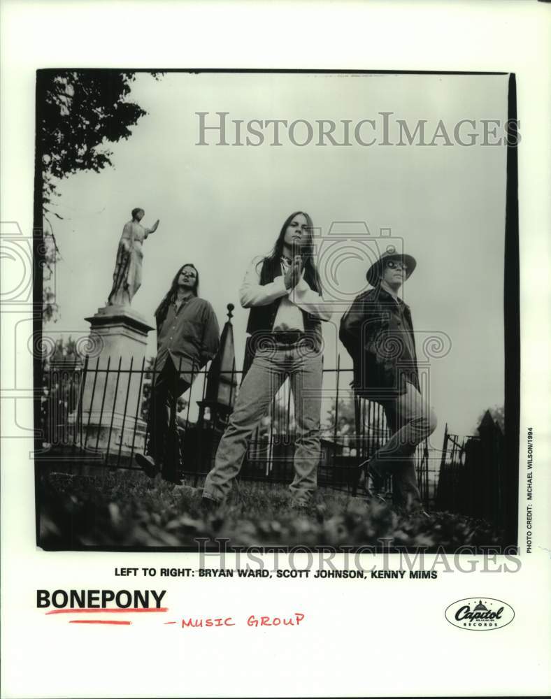 1994 Press Photo Members of the music group &quot;Bonepony&quot; - hcp10286- Historic Images