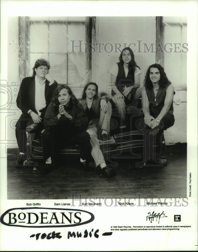 1993 Press Photo Rock music group BoDeans - hcp10295- Historic Images