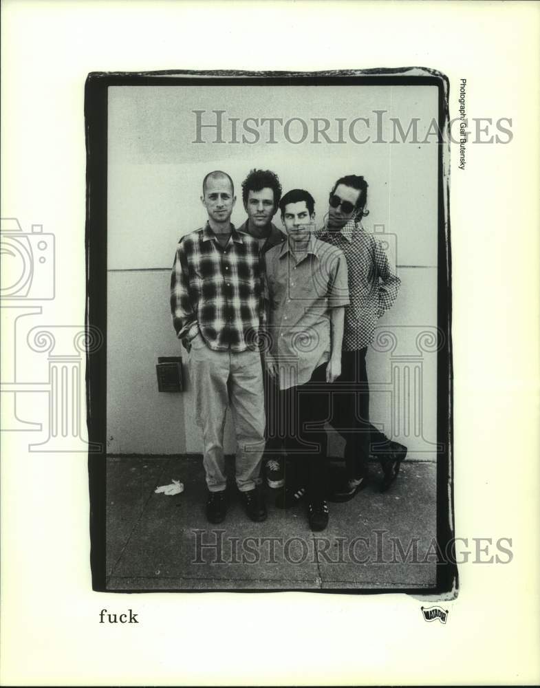 1998 Press Photo Music group fuck - hcp10302- Historic Images