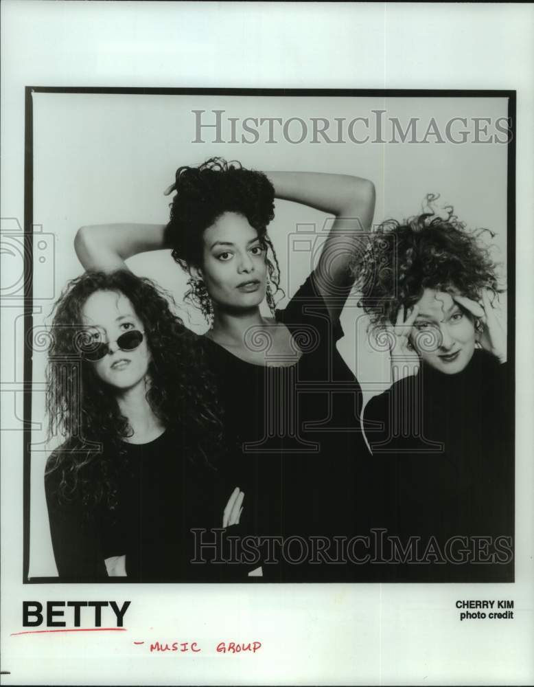 1995 Press Photo Music group Betty - hcp10304- Historic Images