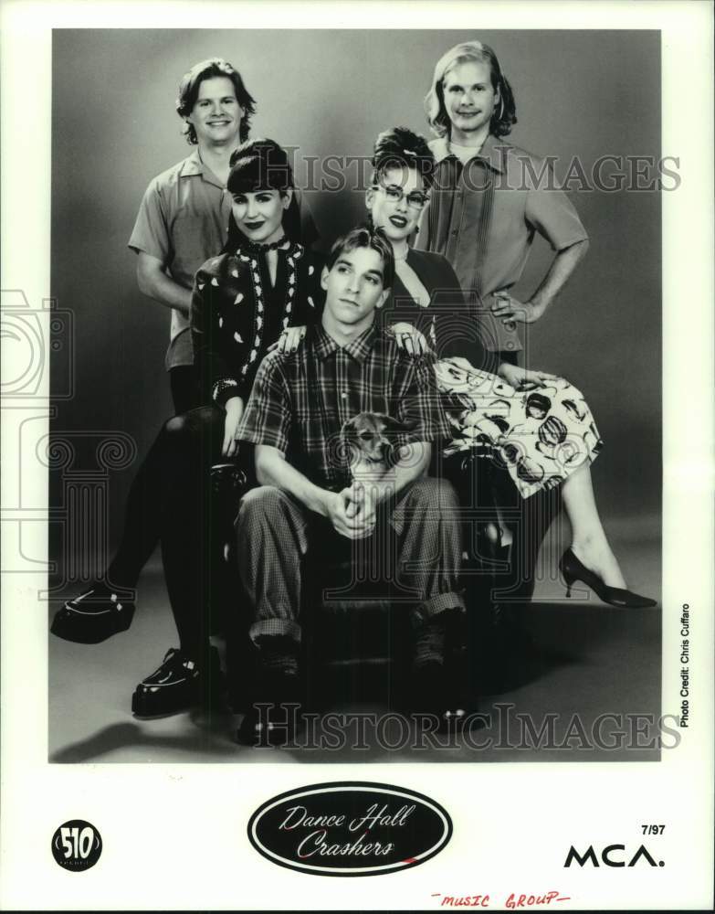 1997 Press Photo Music Group &quot;Dance Hall Crashers&quot; - hcp10361- Historic Images