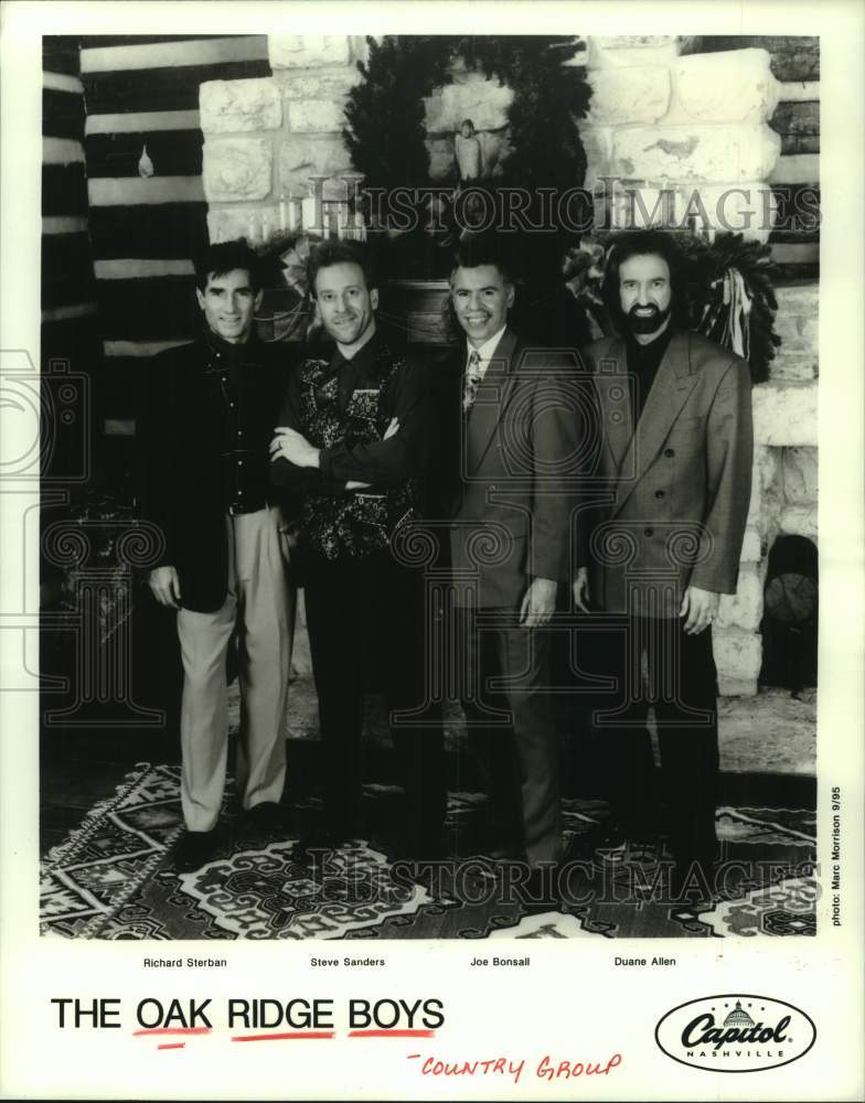 1995 Press Photo Country Group, The Oak Ridge Boys - hcp10394- Historic Images