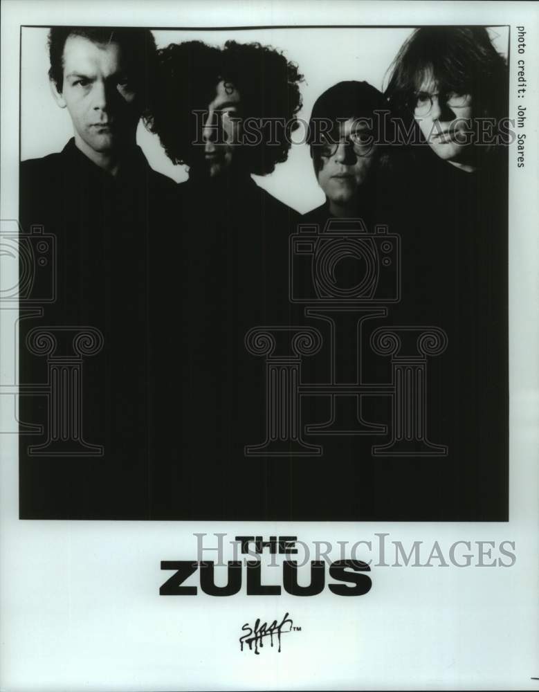 1989 Press Photo The Zulus - music group - hcp10403- Historic Images