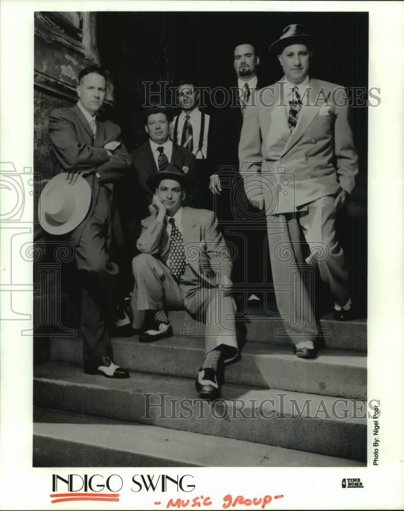 1998 Press Photo Music Group, Indigo Swing - hcp10434- Historic Images