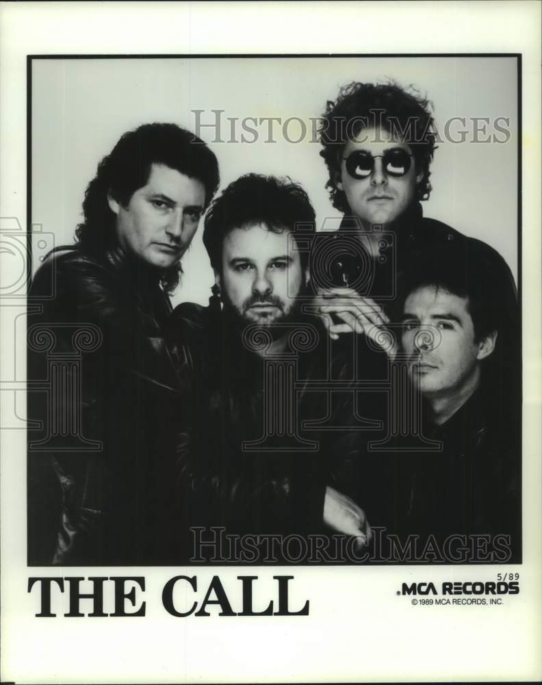 1989 Press Photo The Call - American rock band - hcp10467- Historic Images
