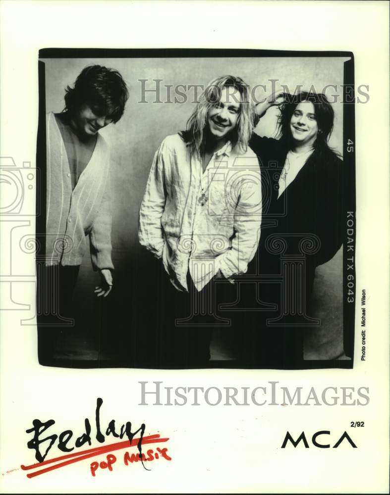 1992 Press Photo Bedlam rock band - hcp10470- Historic Images