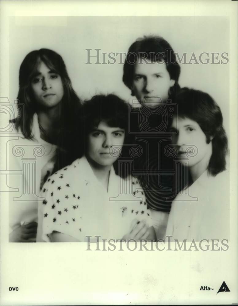 1981 Press Photo Pop group &quot;DVC&quot; - hcp10474- Historic Images