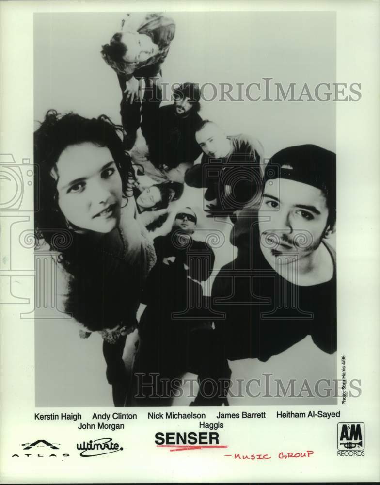 1995 Press Photo Sensor - UK rap rock group - hcp10505- Historic Images