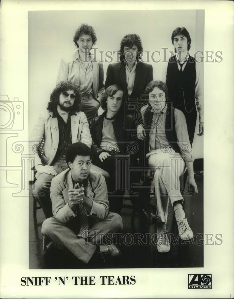 1981 Press Photo Sniff &#39;n&#39; the Tears - British rock band - hcp10511- Historic Images