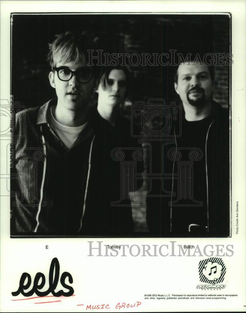 1996 Press Photo Music group &quot;Eels&quot; - hcp10529- Historic Images