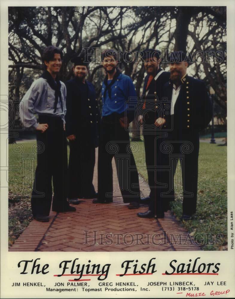 1997 Press Photo The Flying Fish Sailors music group - hcp10542- Historic Images