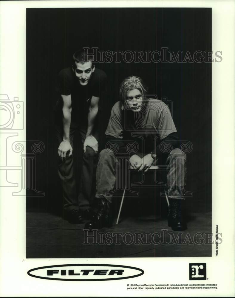 1995 Press Photo The music group Filter - hcp10544- Historic Images