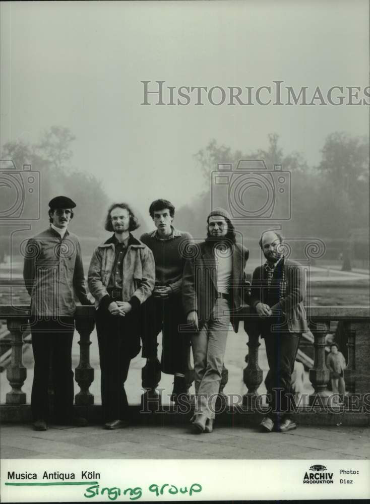 1983 Press Photo Musica Antiqua Koln - singing group - hcp10565- Historic Images