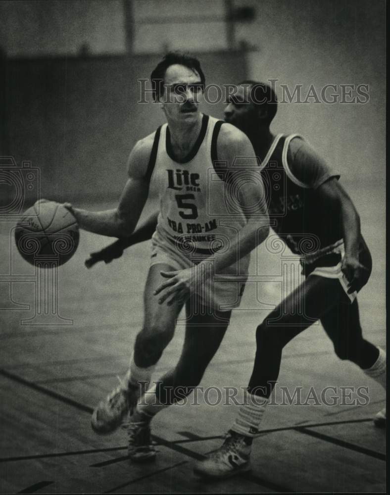 1986 Press Photo Bob Wolf, Former Marquette University Basketball Player- Historic Images