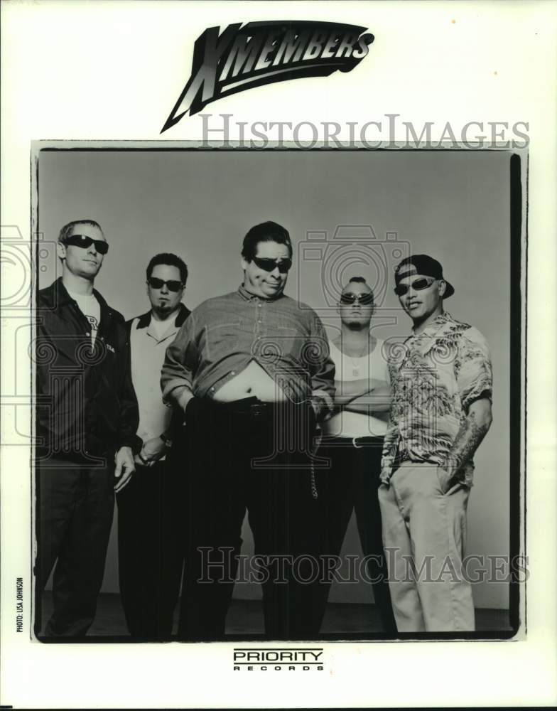 1996 Press Photo XMembers group - hcp10602- Historic Images