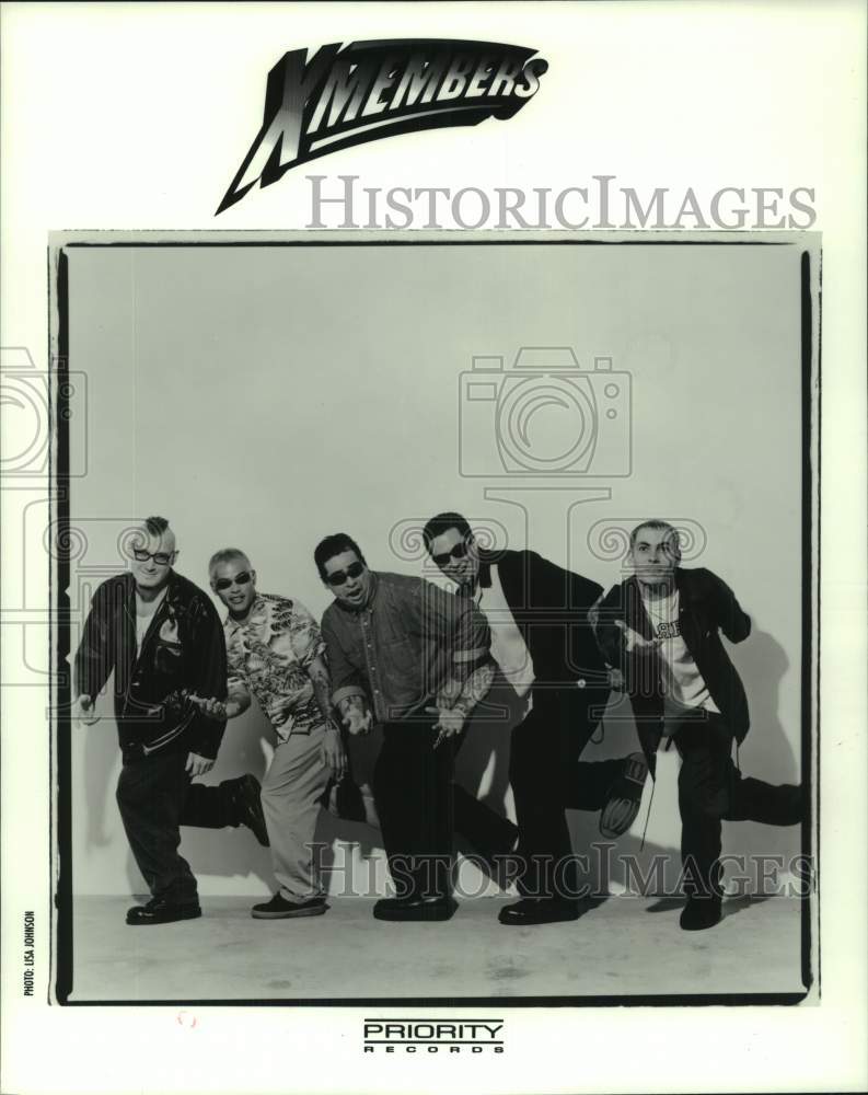 1996 Press Photo XMembers group - hcp10603- Historic Images