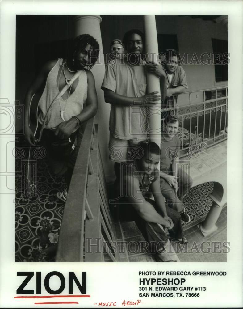 1997 Press Photo Music Group &quot;Zion&quot;. - hcp10626- Historic Images