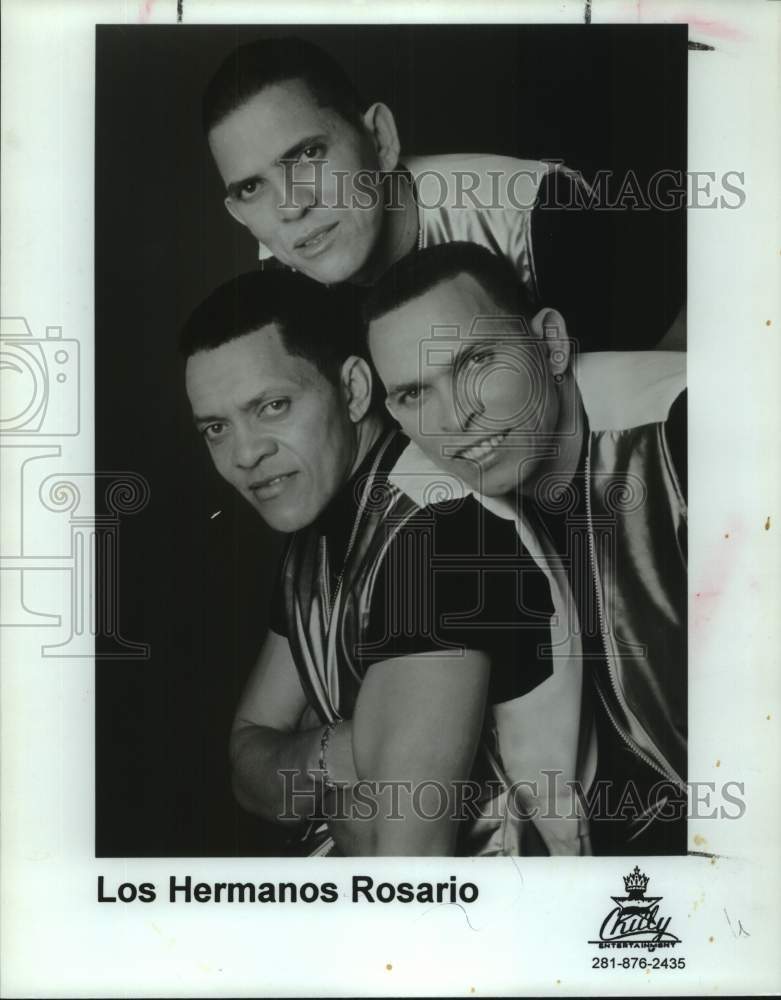 1999 Press Photo Los Hermanos Rosario music group - hcp10643- Historic Images