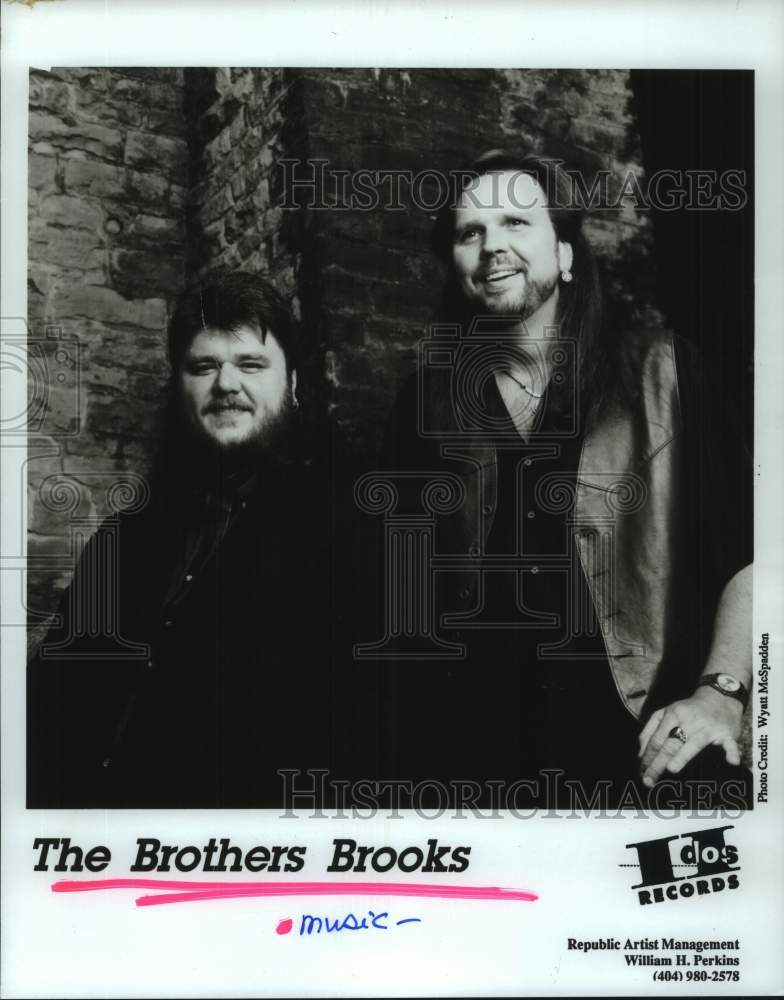 1994 Press Photo The Brothers Brooks - English pop duo - hcp10645- Historic Images