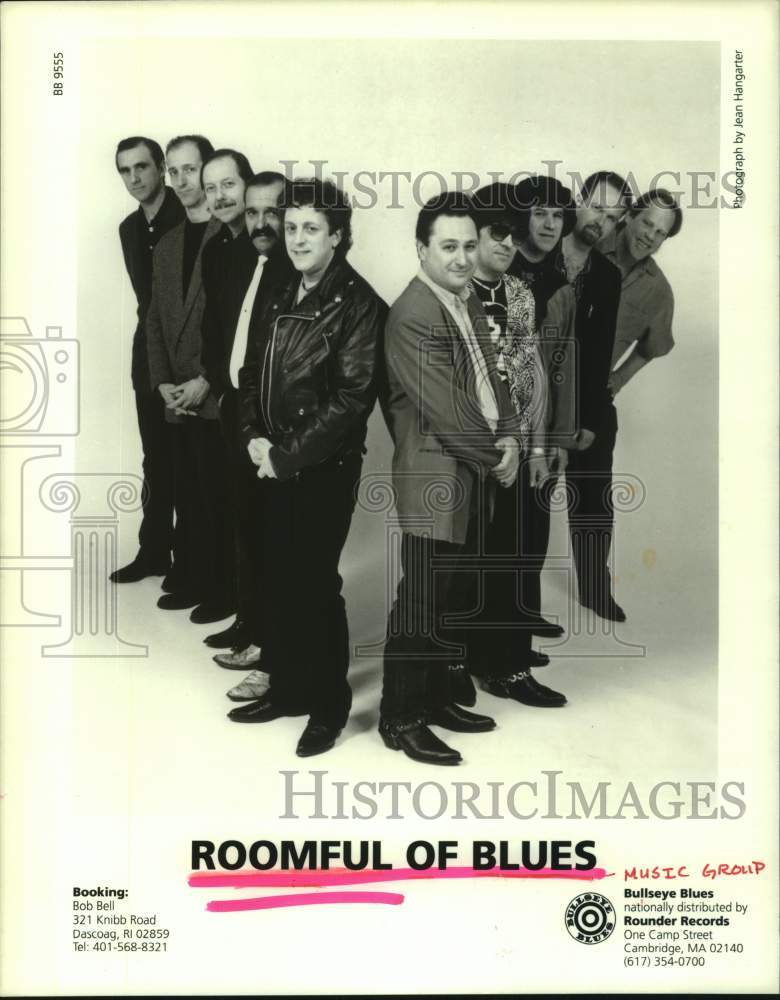 1995 Press Photo Members of the music group Roomful of Blues - hcp10699- Historic Images