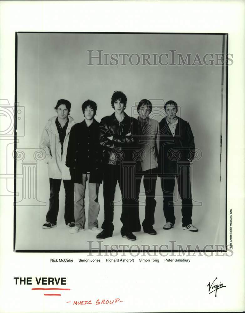 1997 Press Photo Music group The Verve. - hcp10705- Historic Images